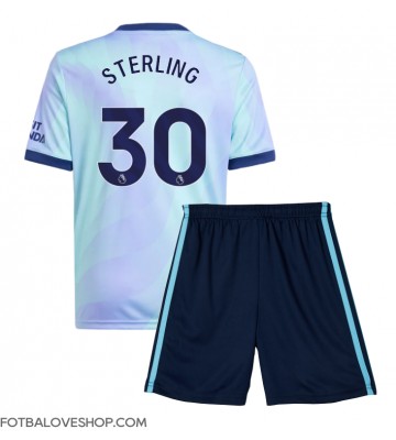 Arsenal Raheem Sterling #30 Dětské Alternativní Dres 2024-25 Krátký Rukáv (+ trenýrky)